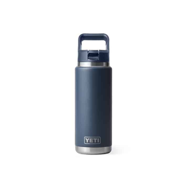 YETI RAMBLER BOUTEILLE D'EAU ISOTHERME AVEC PAILLE DE 769 ML - 26 OZ - NAVY image