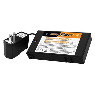 BATTERIE AU LITHIUM AVEC CHARGEUR DE SPYPOINT image 0