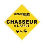 PANCARTE "CHASSEUR À L’AFFÛT" LAMISPORT.COM image 0