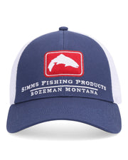 SIMMS CASQUETTE TROUT ICON TRUCKER, AMERICANA image 0