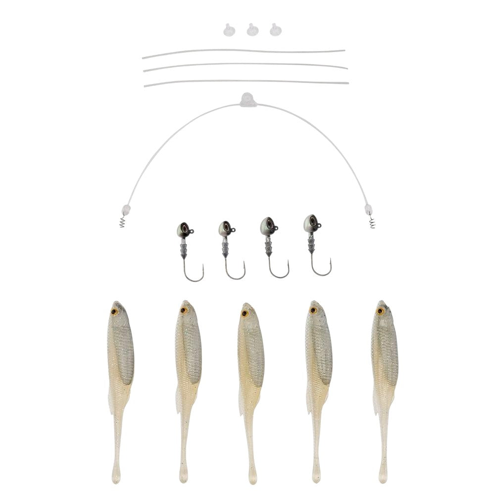 BERKLEY KIT DE MONTAGE TRIPLE MINNOW 5'' image 1