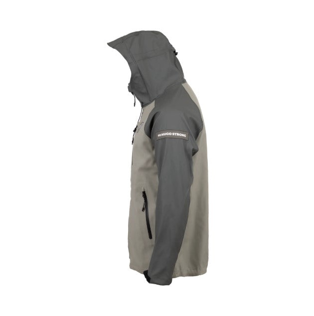 SPORTCHIEF MANTEAU DE PLUIE IMPERMÉABLE "COAST RAIN" COLLECTION HUGO STRONG POUR HOMME - CAMO TAUPE image 3