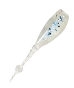ZMAN LEURRE SOUPLE MICRO FINESSE STINGERZ 2" - BLUE GLIMMER SPARKLE image