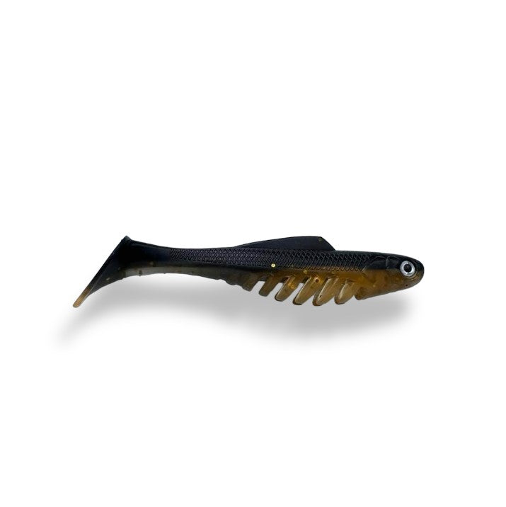 MALADE DE PÊCHE FAT WALLY RIPPLE 3.5" - NOIR OR image