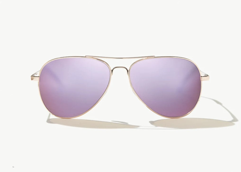 BAJIO LUNETTE POLARISÉE EN POLYCARBONATE SOLDADO, ROSE GOLD SATIN image 0