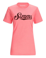 SIMMS T-SHIRT POUR FEMME, WATERMELON HEATHER image 0