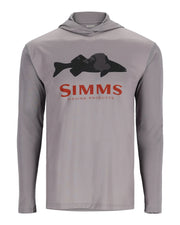SIMMS CHANDAIL À CAPUCHON TECH ARTIST SERIES, STEEL/WALLEYE image 0