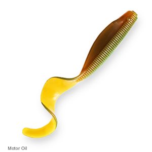 STREAKZ CURLY TAILZ 4" DE Z-MAN - MOTOR OIL image