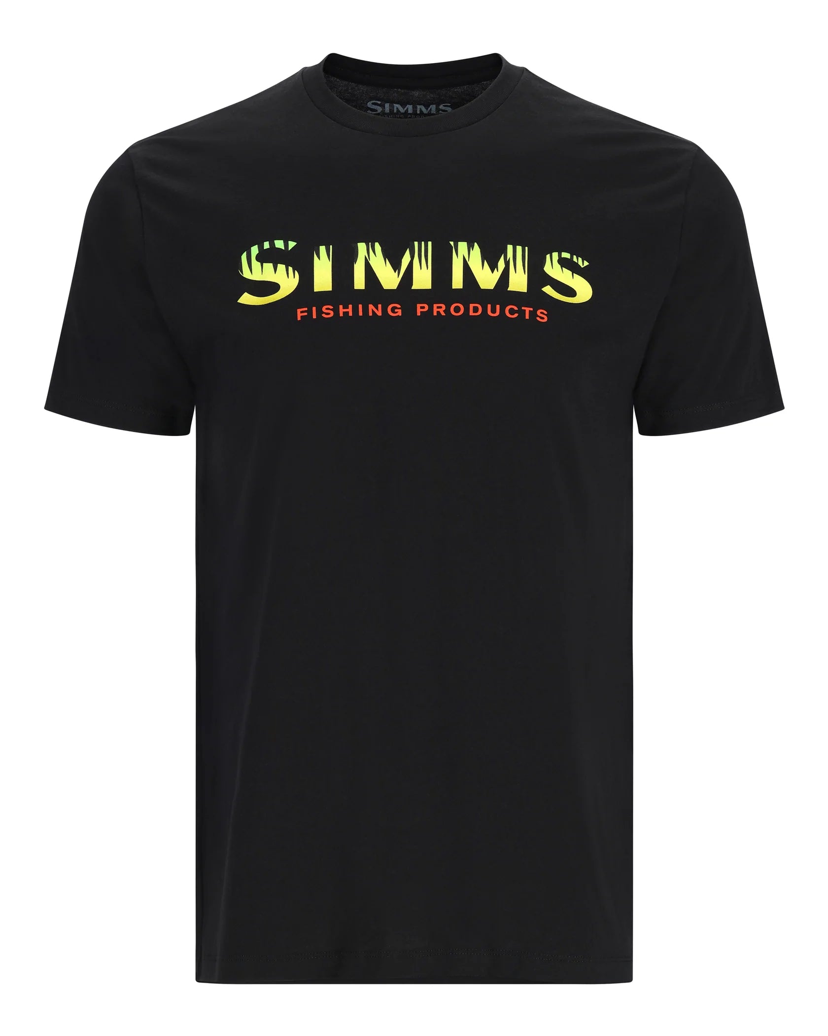 SIMMS T-SHIRT AVEC LOGO, BLACK-NEON image 0