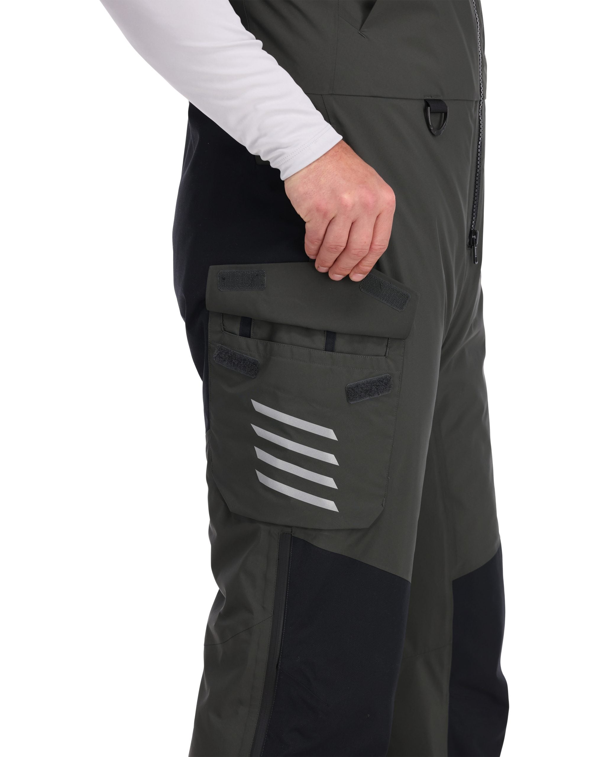 SIMMS PANTALON IMPERMÉABLE DOUBLÉ GUIDE, CARBON image 1