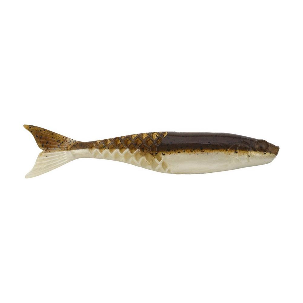 BERKLEY POWERBAIT POWERSTINGER 4.25'' - GREEN PUMPKIN PEARL WHITE image
