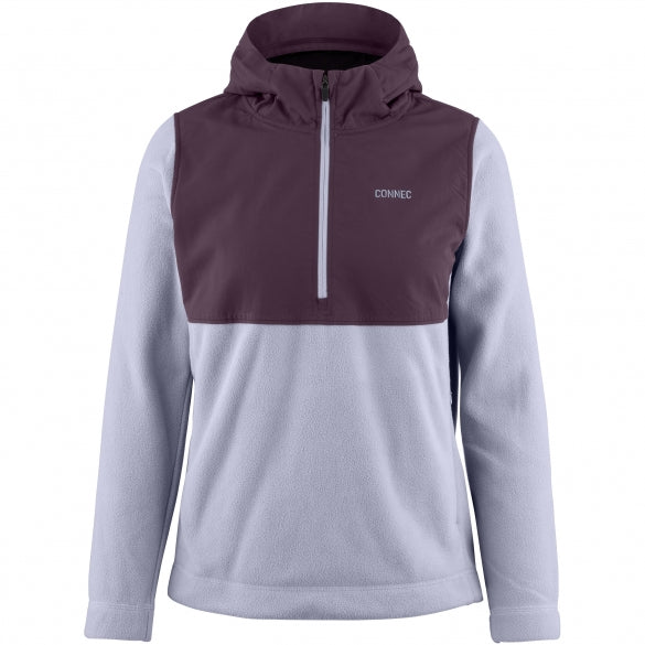 CONNEC HOODIE ANTI-MOUSTIQUE 1/2 ZIP ALASKA POUR FEMME, LAVENDER image 0
