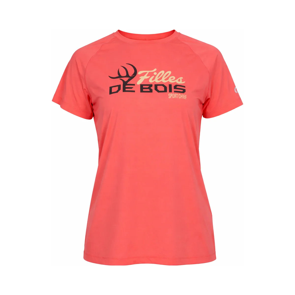 SPORTCHIEF T-SHIRT TETRA FILLES DE BOIS TAHITI ROSE image 0