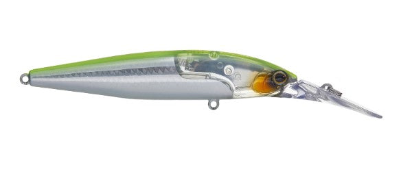 SHIMANO WD WORLD DIVER FLASH BOOST JERKBAIT 115SP - FLASH BOOST CHART SILVER image