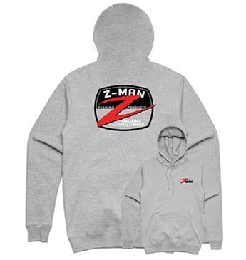 Z-MAN Z-BADGE HOODIEZ GRAY HEATHER image 0