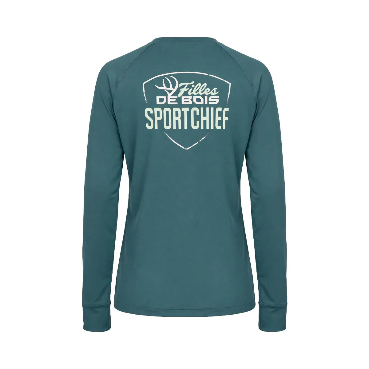 SPORTCHIEF CHANDAIL MANCHE LONGUE TETRA FILLES DE BOIS BLEU image 1