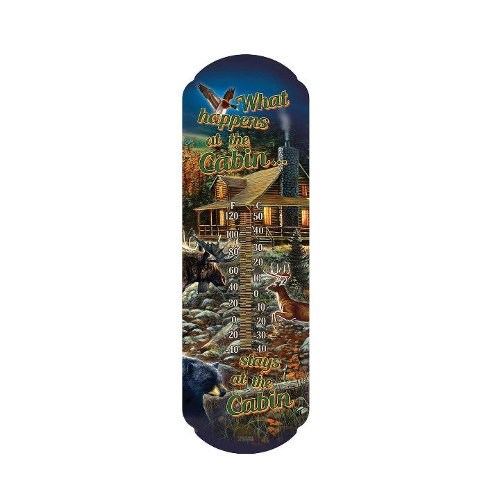 RIVER'S EDGE PRODUCTS THERMOMÈTRE D'ANTAN - CABIN image 0