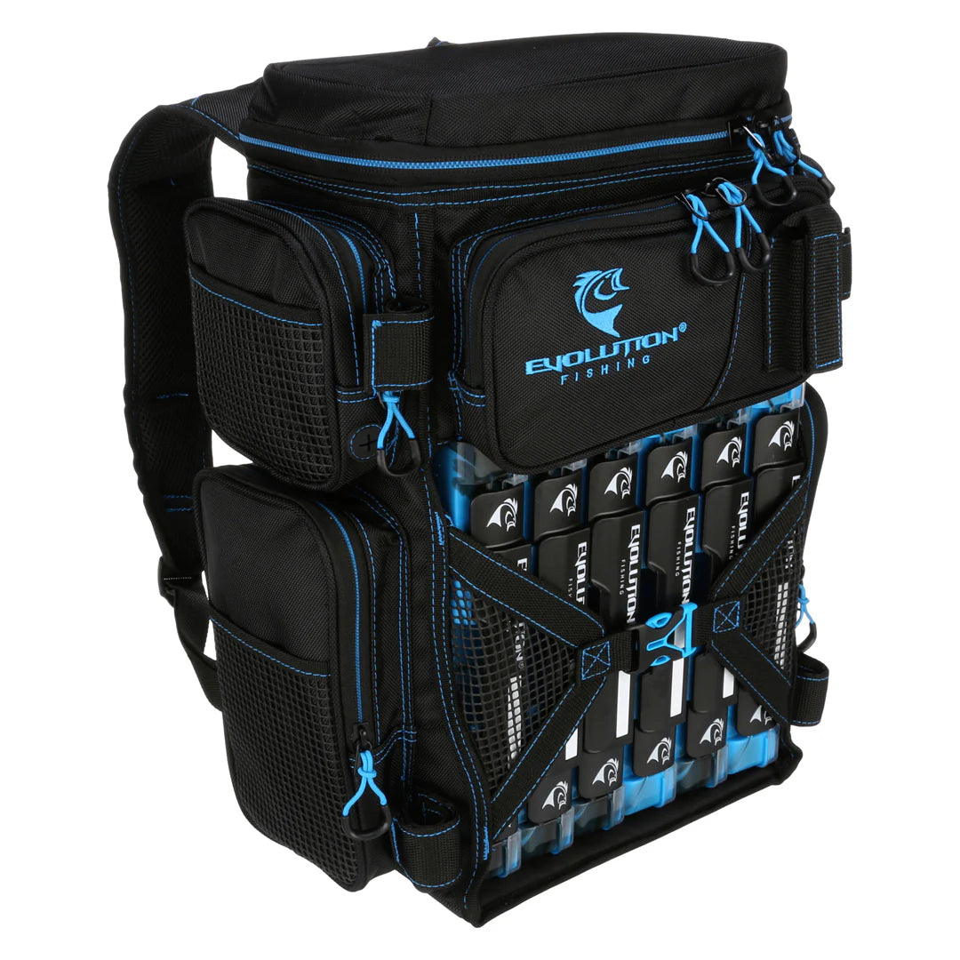EVOLUTION SAC À DOS DE PÊCHE 3600 DRIFT BLUE image 0