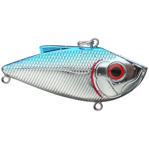 LIVINGSTON POISSON NAGEUR PRO RIPPER 2 1/2'' 1/2OZ - BLUE BACK CHROME SHAD image