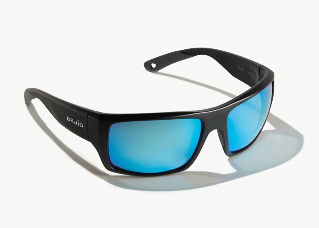 BAJIO LUNETTE POLARISÉE EN VERRE NATO, BLACK MATTE - BLACKMATTE, BLUE image