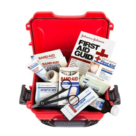 NANUK PETITE VALISE 903 AVEC LOGO DE PREMIER SOIN, ROUGE image 1