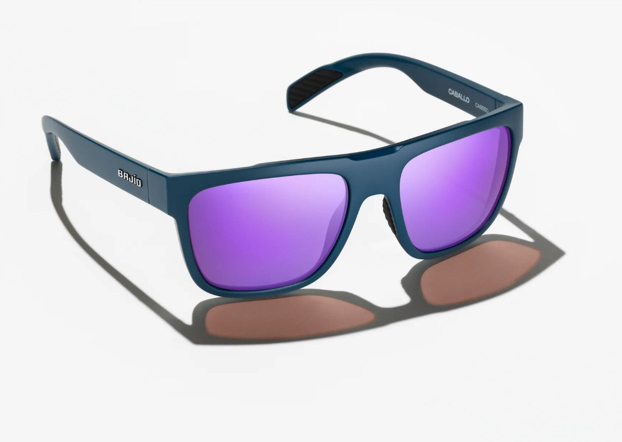 BAJIO LUNETTE POLARISÉE EN POLYCARBONATE CABALLO, BLUE VIN MATTE image 1