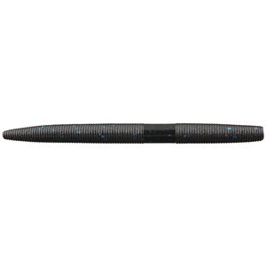 GARY YAMAMOTO SENKO  5" - 10/PAQUETS - BLACK W/LG BLUE FLAKE image