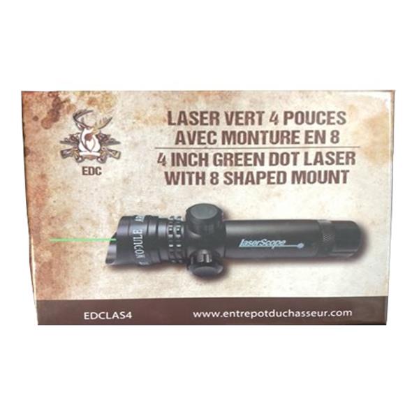 ENTREPÔT DU CHASSEUR LASER VERT image 0