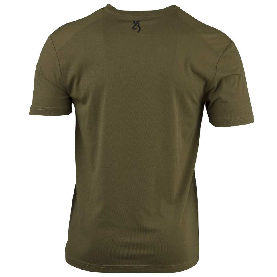 BROWNING T-SHIRT WHITETAIL SHOT SHOW 2025 - GREEN image 1