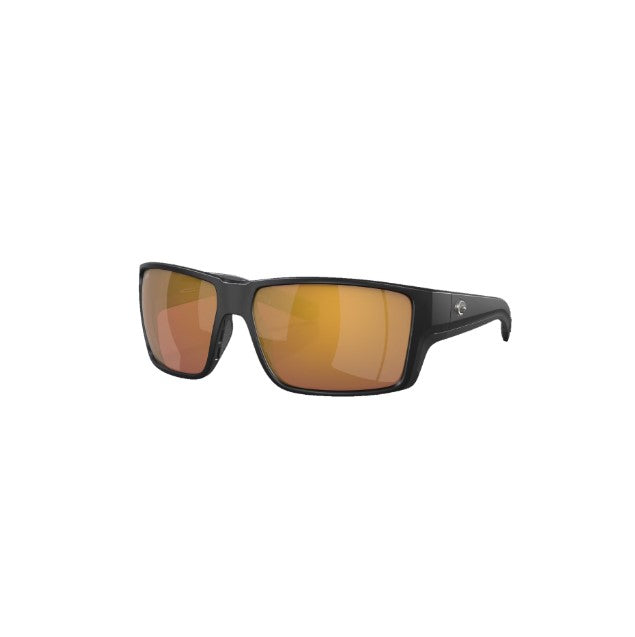 COSTA LUNETTE DE SOLEIL AVEC VERRE POLARISÉE 580 - REEFTON PRO - MATTE BLACK, GOLD MIRROR image
