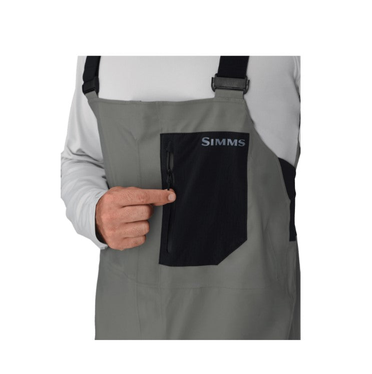 SIMMS SALOPETTE IMPERMÉABLE VAPOR ELITE BIB - GUNMETAL image 5