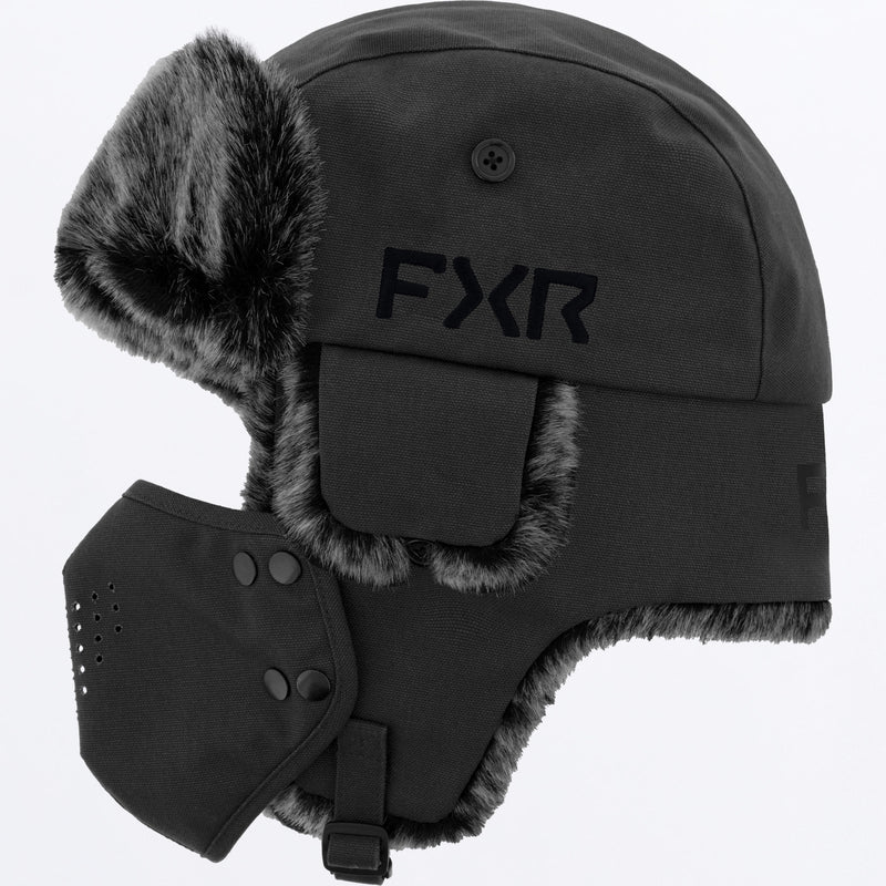 FXR CHAPEAU TRAPPER, NOIR