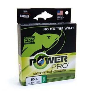 POWER PRO FIL TRESSÉ 150 VERGES - 40 LBS, MOSS GREEN image