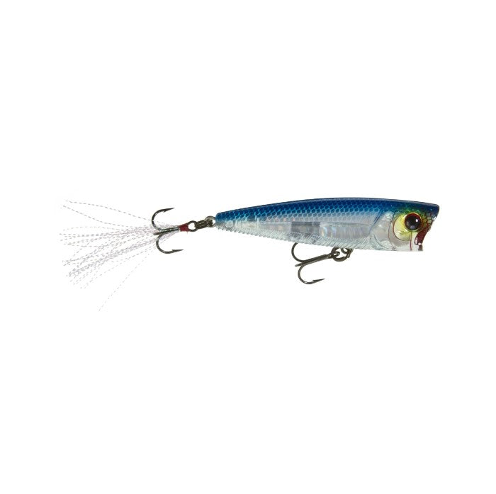 YO-ZURI 3DB POPPER 3'' - PRISM SILVER BLUE image
