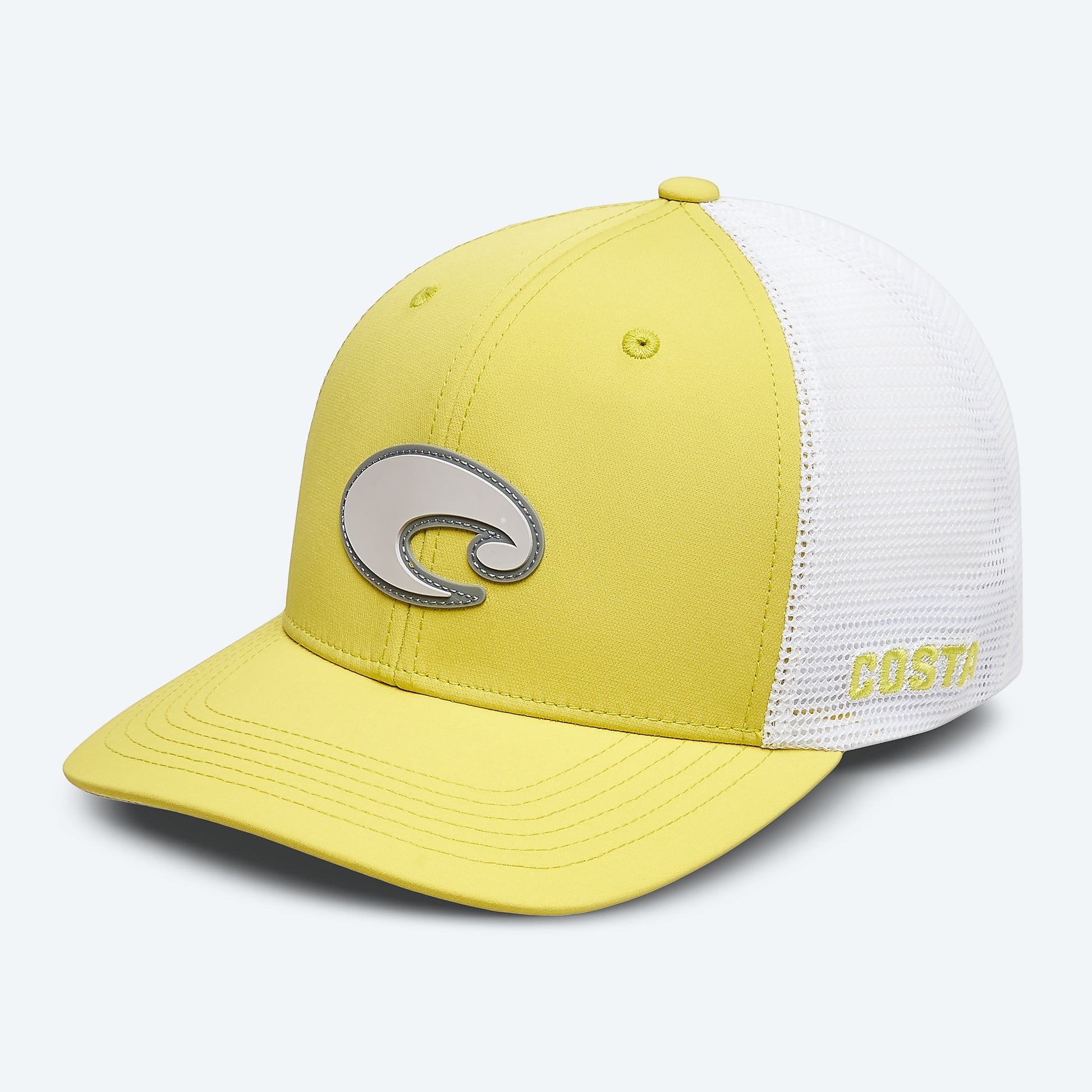 COSTA CASQUETTE POLY PERFORMANCE TRUCKER JAUNE image 0