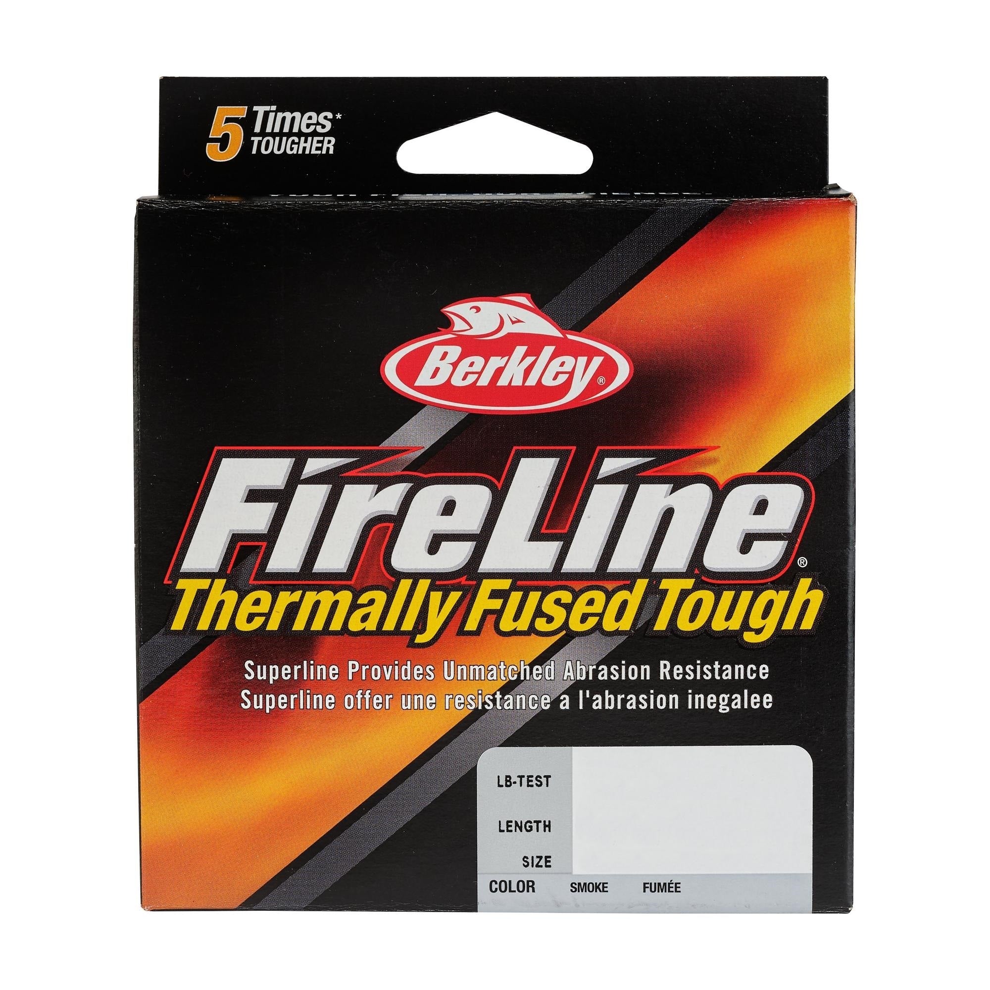 BERKLEY FIRELINE THERMALLY FUSED TOUGH - 14 LBS, SMOKE image