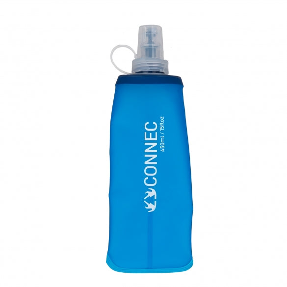 CONNEC BOUTEILLE D’EAU SOUPLE PLIABLE CONNEC AVEC BOUCHON - 450 ML / 2PCS image 0