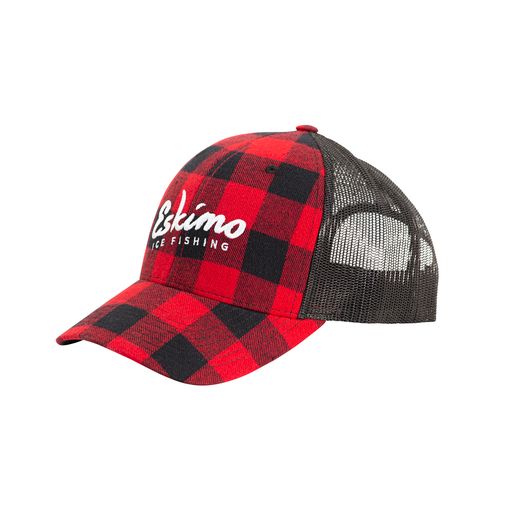 ESKIMO CASQUETTE STYLE TRUCKER, BUFFALO PLAID image 0