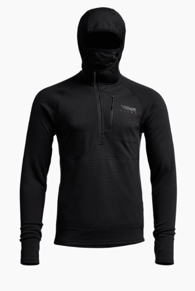 SITKA CORE MERINO 330 HOODIE, NOIR image 0