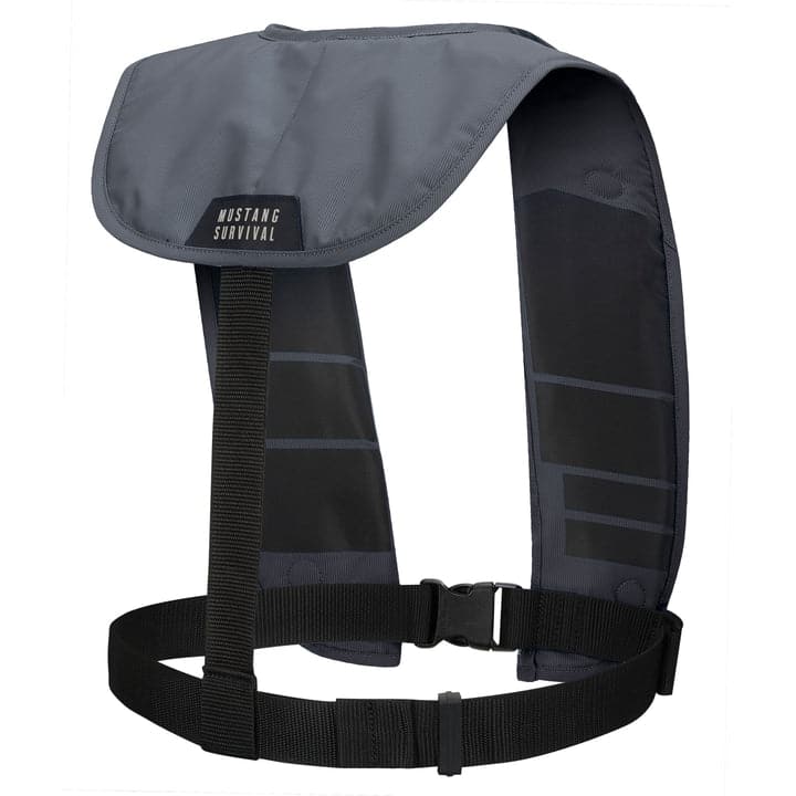MUSTANG VESTE DE FLOTTAISON GONFLABLE AUTOMATIQUE M.I.T 70 - ADMIRAL GRAY image 2