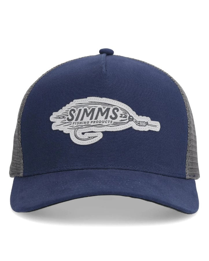 SIMMS CASQUETTE DOUBLE HAUL TRUCKER, MIDNIGHT image 0