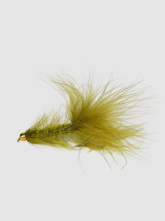 ETIC MOUCHE BEAD HEAD STREAMERS WOOLY BUGGER - OLIVE, NUMERO 8 image