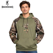 BROWNING CHANDAIL À CAPUCHON REALTREE APX OLIVE SOLID SPORT