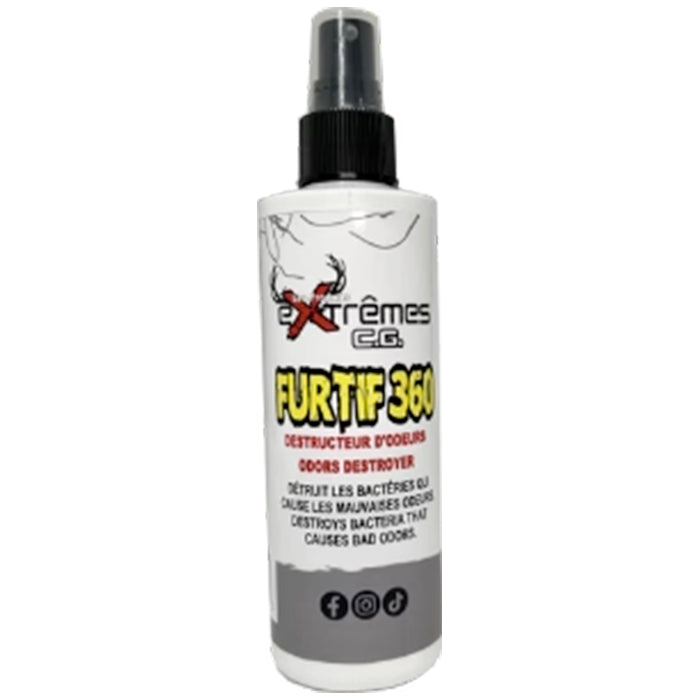 EXTRÊME C.G. DESTRUCTEUR D'ODEURS FURTIF 360 250 ML image 0
