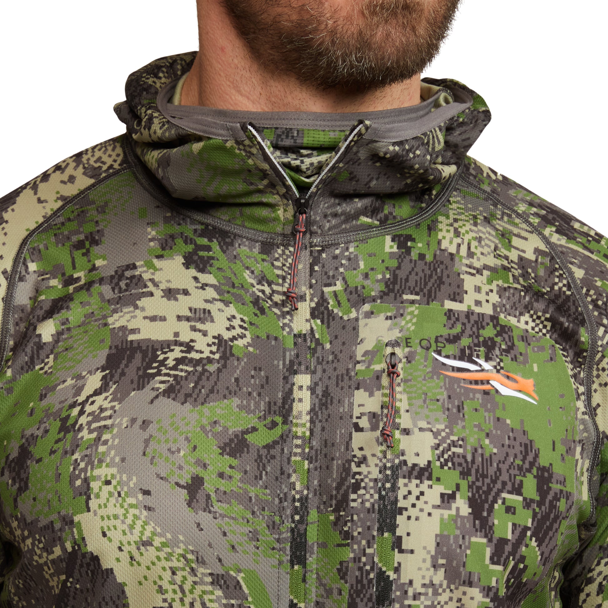 SITKA CHANDAIL À CAPUCHON CORE LT OPTIFACE COVER image 3