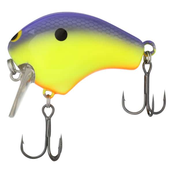 SHIMANO CRANKBAIT MACBETH SHALLOW 50 MM - PURPLE BACK CHARTREUSE image