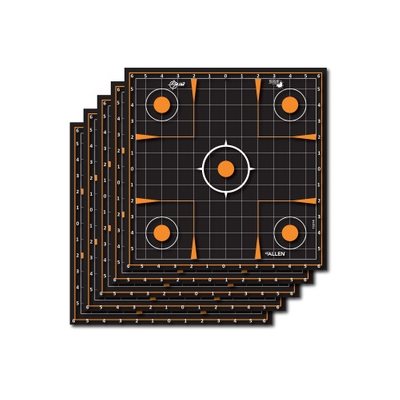 CIBLE PAPIER ALLEN EZ-AIM "SIGHT-IN" 12"X12" 5 PAR PAQUET image 0