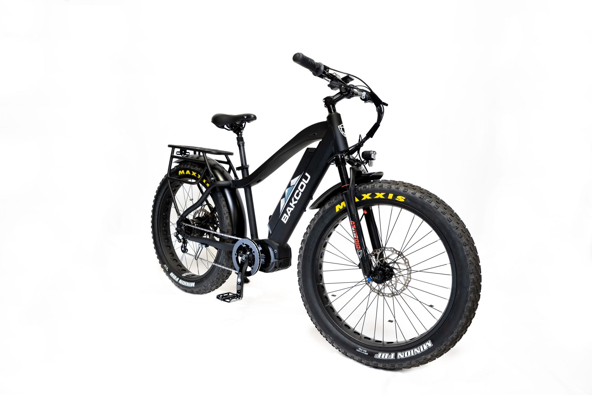 BAKCOU EBIKE MULE JAGER 1000W MID DRIVE 25Ah, MATTE BLACK image 1