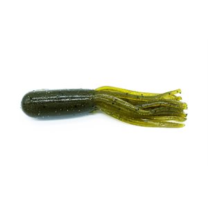 TUBE PERSONALISÉ 4'' 10/PK DE LEURRES L'AMI - GREEN PUMPKIN image