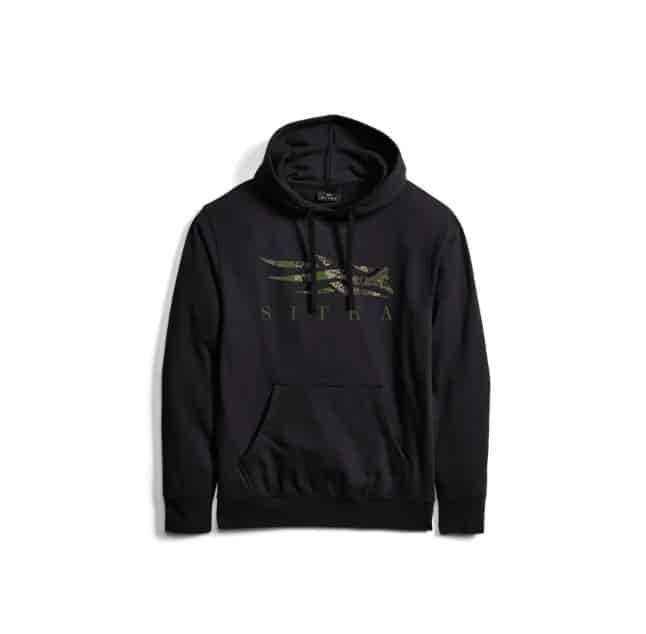 SITKA CHANDAIL À CAPUCHON ICON OPTIFADE PULLOVER - BLACK COVER image 0